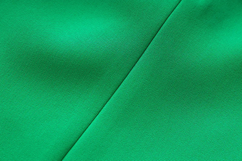 Two-Piece Skirt Set in green