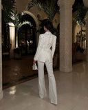 Conjunto Haifa Blanco Dos Piezas