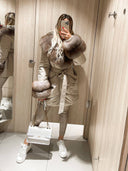 GIACCA PARKA IN PELLICCIA DI VOLPE IN EDIZIONE LIMITATA