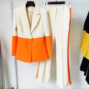 Conjunto de dos piezas Farah naranja