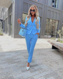 Set Due Pezzi Ghena Blu