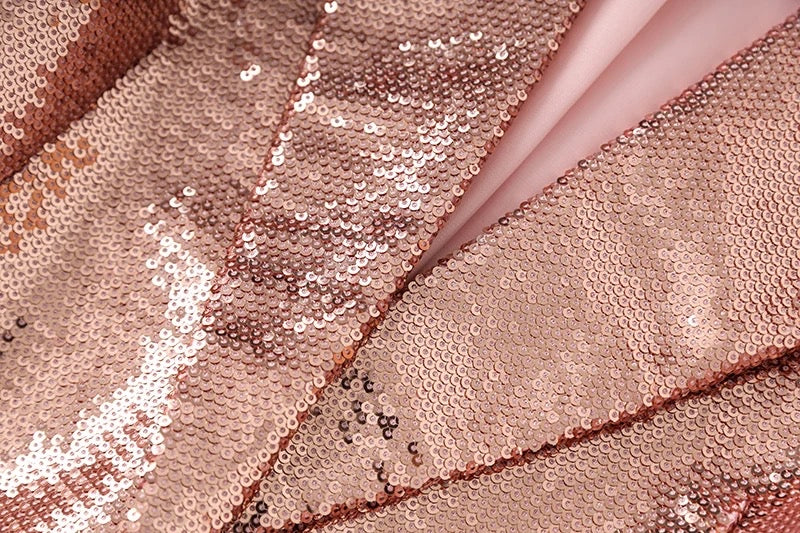 Larissa Sequin Two Pieces Set in Champagne