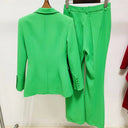 Conjunto dos piezas Jwana verde