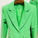 Conjunto dos piezas Jwana verde
