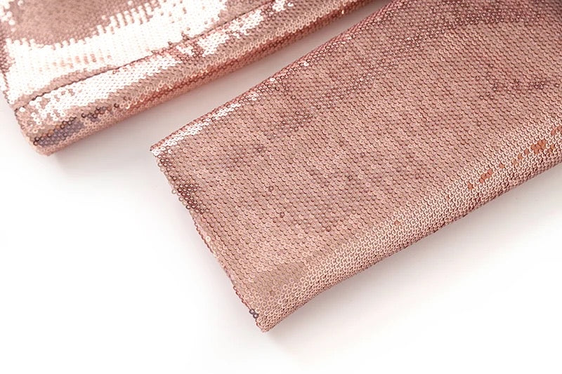 Larissa Sequin Two Pieces Set in Champagne