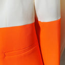 Conjunto de dos piezas Farah naranja