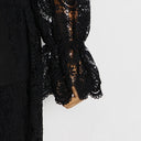 Vestido de encaje con patchwork Hanna 