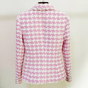 BLAZER TWEED ROSA/BLANCO 