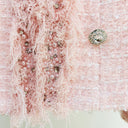 BLAZER TWEED EN ROSA 