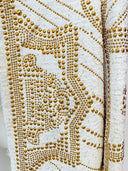 White Embellished Tweed Blazer