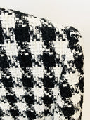 BLAZER CRUZADO DE TWEED B/N 
