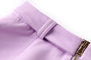 Two-Piece Skirt Set in lavender