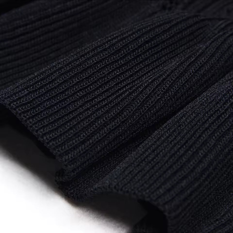 Diamond Button Short Sleeve Knitted Vest Top