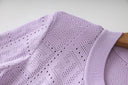 Zeina Long Sleeve Wool Sweater
