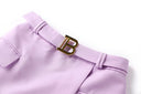 Two-Piece Skirt Set in lavender