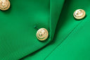 Two-Piece Skirt Set in green