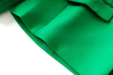 Two-Piece Skirt Set in green