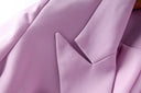 Two-Piece Skirt Set in lavender