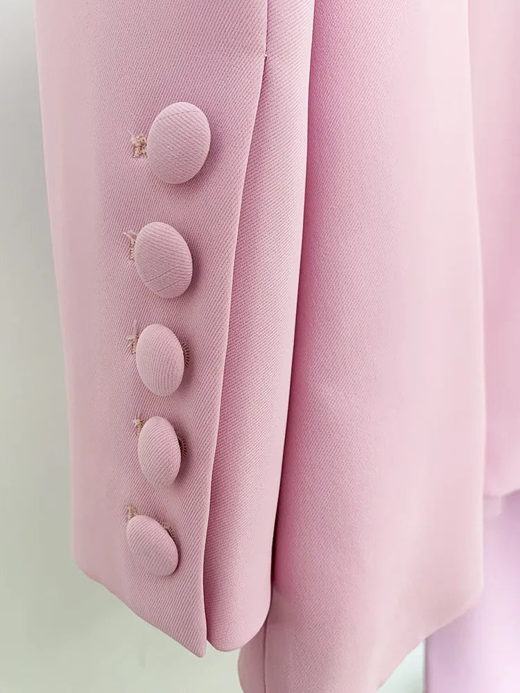 Antonia Pink Two-Piece Set