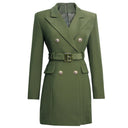 Abito blazer Jolie in verde militare 