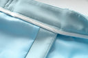 Two-Piece Skirt Set in sky blue