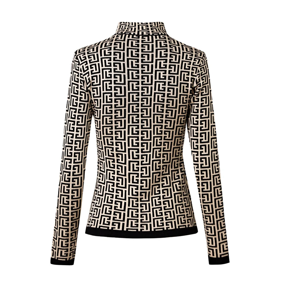 Gina Long Sleeve Wool Top