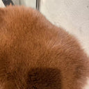 Natural Fox Fur Coat – Turn-Down Collar Classic Style