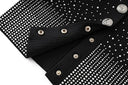 Rula Long Sleeve Wool Jeweled Sweater