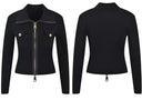 Reem Long Sleeve Wool Sweater
