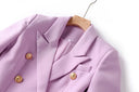 Two-Piece Skirt Set in lavender