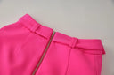 Two-Piece Skirt Set in fuchsia
