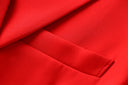 Vestido estilo blazer Jolie en rojo 