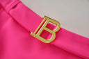 Two-Piece Skirt Set in fuchsia