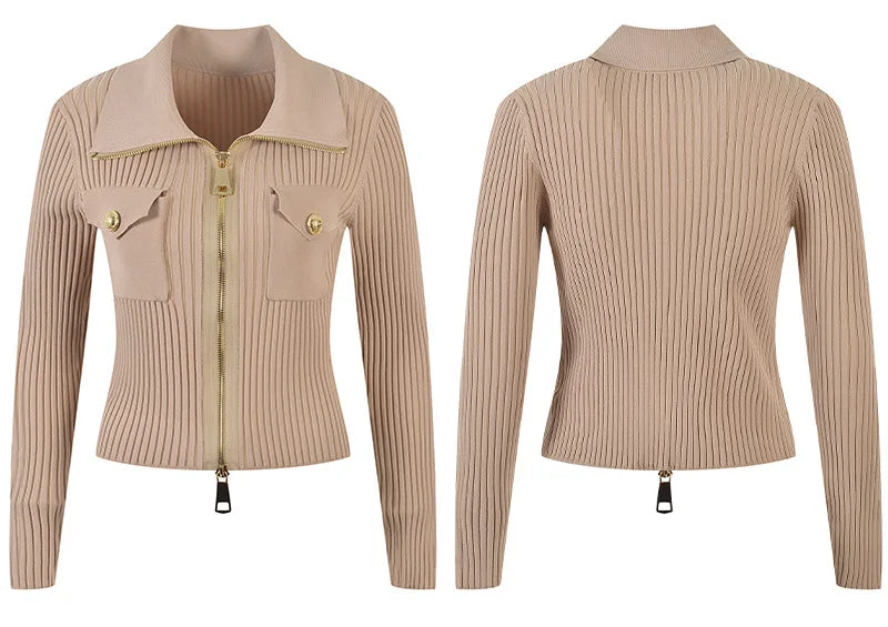 Reem Long Sleeve Wool Sweater