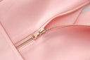 Vestido estilo blazer Paola en rosa 