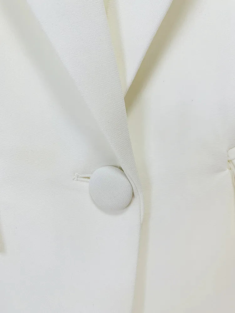 White Two-Piece with Pearls