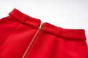 Conjunto Falda Dos Piezas en Rojo