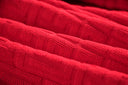 Retro Two Pieces Skirt Set in Red