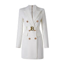 Abito blazer Jolie in bianco 