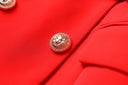 Vestido estilo blazer Jolie en rojo 