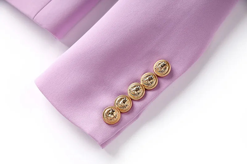 Two-Piece Skirt Set in lavender