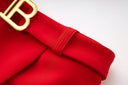 Conjunto Falda Dos Piezas en Rojo