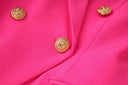 Two-Piece Skirt Set in fuchsia
