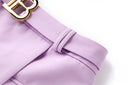 Two-Piece Skirt Set in lavender