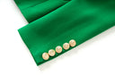Two-Piece Skirt Set in green