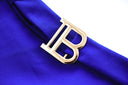 Two-Piece Skirt Set in royal blue