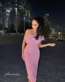Abito Jessy con paillettes 