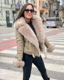 GIACCA IN VERA PELLE JENNY FOX