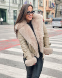 GIACCA IN VERA PELLE JENNY FOX