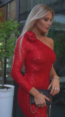 Midi Sequin Dress